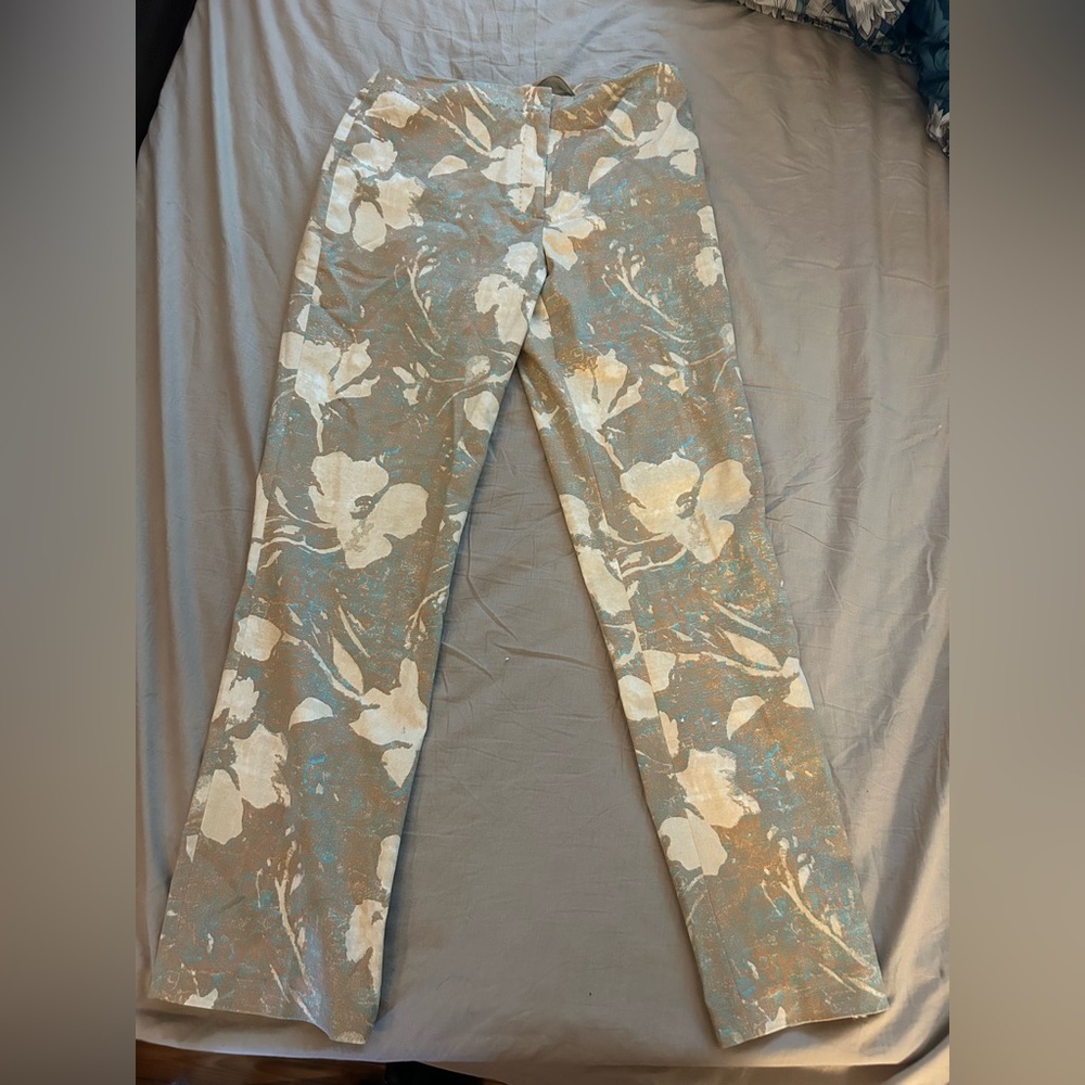 Floral Patterned Pants